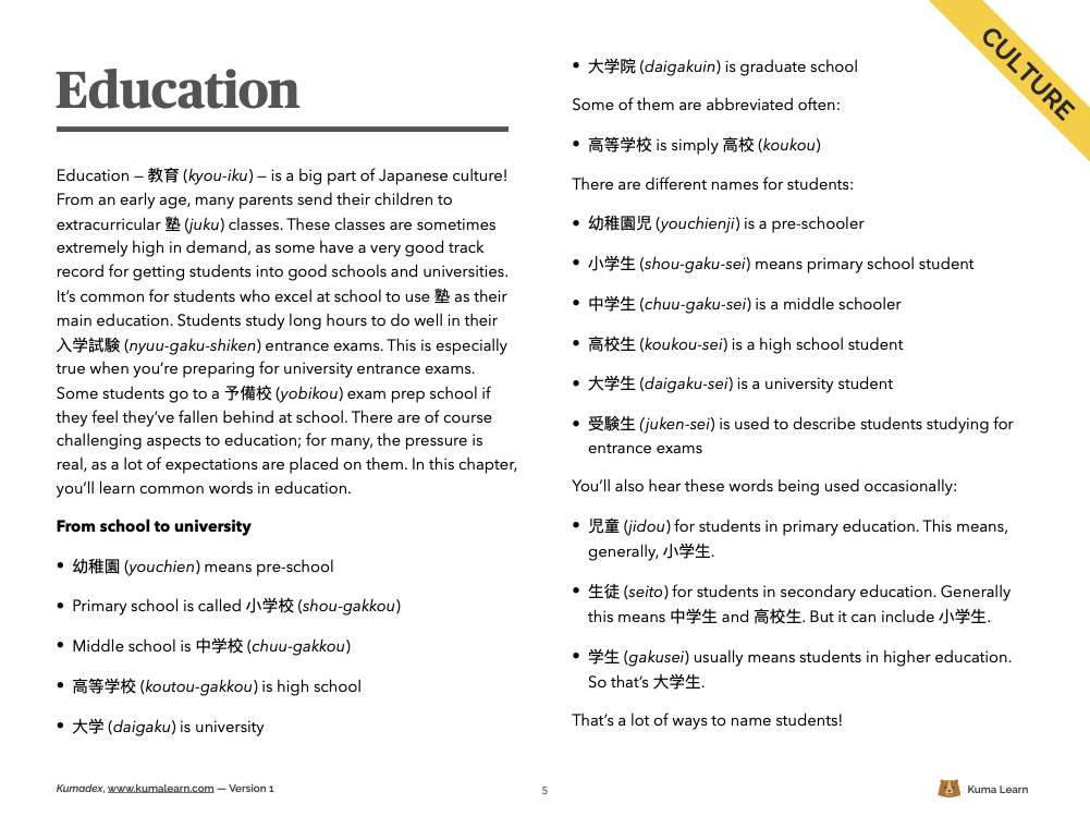 Learn 25 JLPT-N2 Vocab with Pictures - Preview